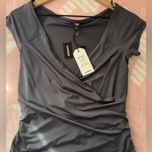 Express body contour blouse